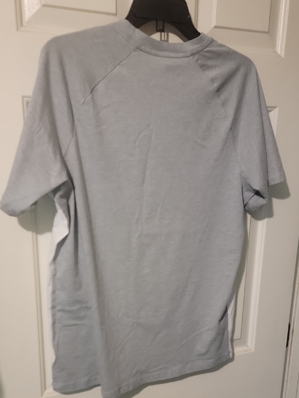 Orangetheory RUN ROW REP Short Sleeve Raglan Tee - White/Gray/Orange - Picture 6 of 6